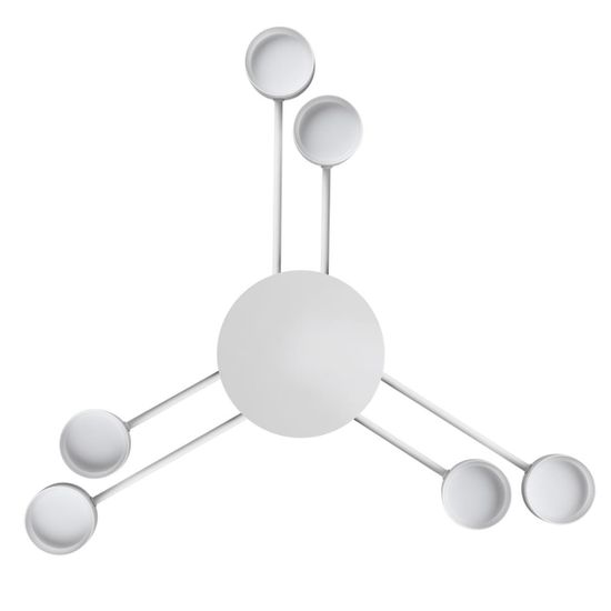 8235/6C COMFI LN25 200 белый, металл Люстра потолочная LED GX53 6*12W 220V GARETA