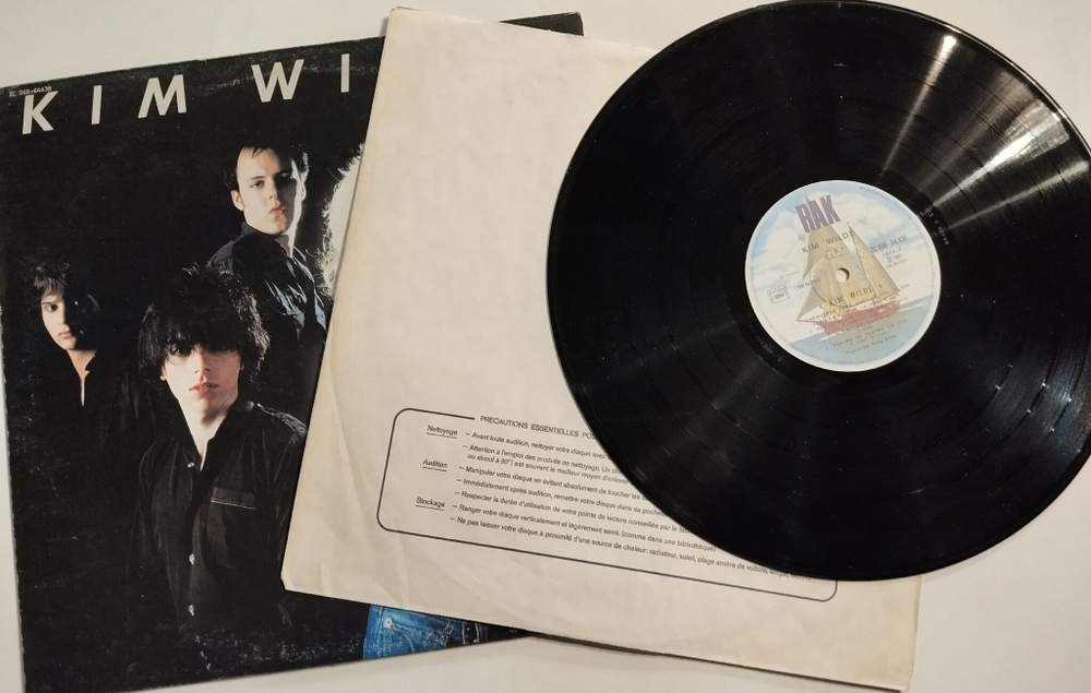 Винтажная виниловая пластинка LP Kim Wilde (France 1981)