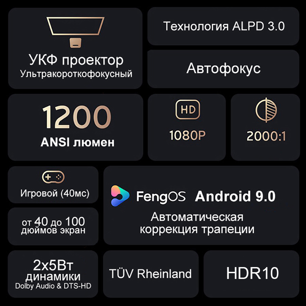 УКФ Проектор ForMovie R1 Nano (R1c Nano)