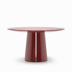 Обеденный стол Cargo Ø135 см, красный глянец