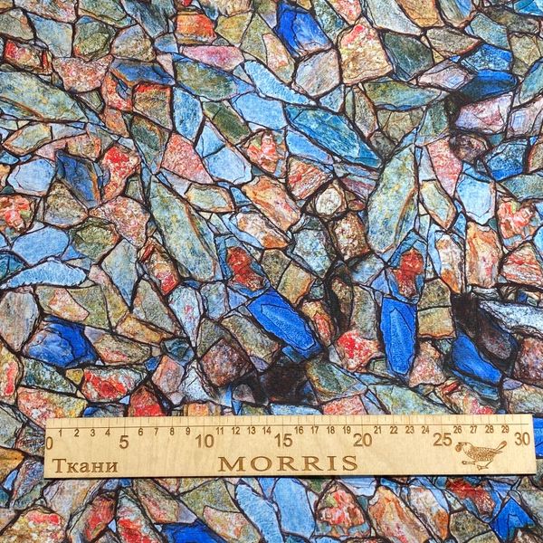 ЦВЕТНАЯ СЛЮДА . 100% хлопок, Handmade Fabrics 4