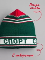 Осенняя шапка для мальчика в стиле СССР
