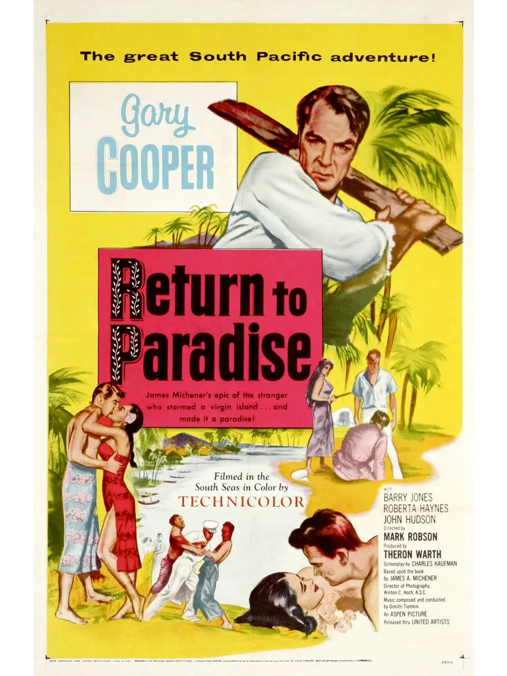 Возвращение в рай (1953) (DVD-R)