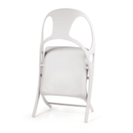 Стул складной Lilu белый