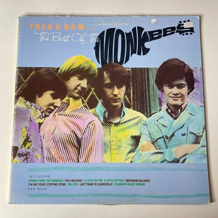 Винтажная виниловая пластинка LP Then and Now The Best Of The Monkees (Canada 1986)