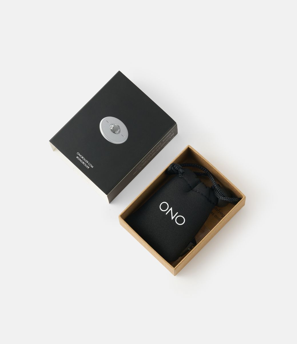 ONO Scroller Aluminum Grey — игрушка-антистресс из алюминия