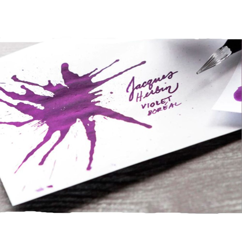 Чернила во флаконе Herbin Prestige 50 мл Violet boréal фиолетовые (13173JT) 3