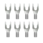 Wireworld Set of 8 Uni-Term Silver Spades w/Sockets, коннектор "лопатка", посеребр.,8шт. (SPDSUTM08)