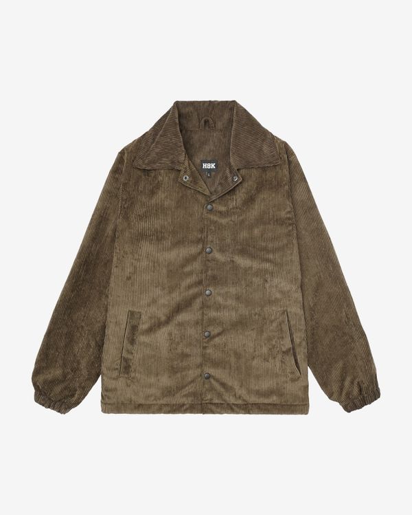 Куртка Коуч Вельвет лайт на подкладе хаки - фото 1