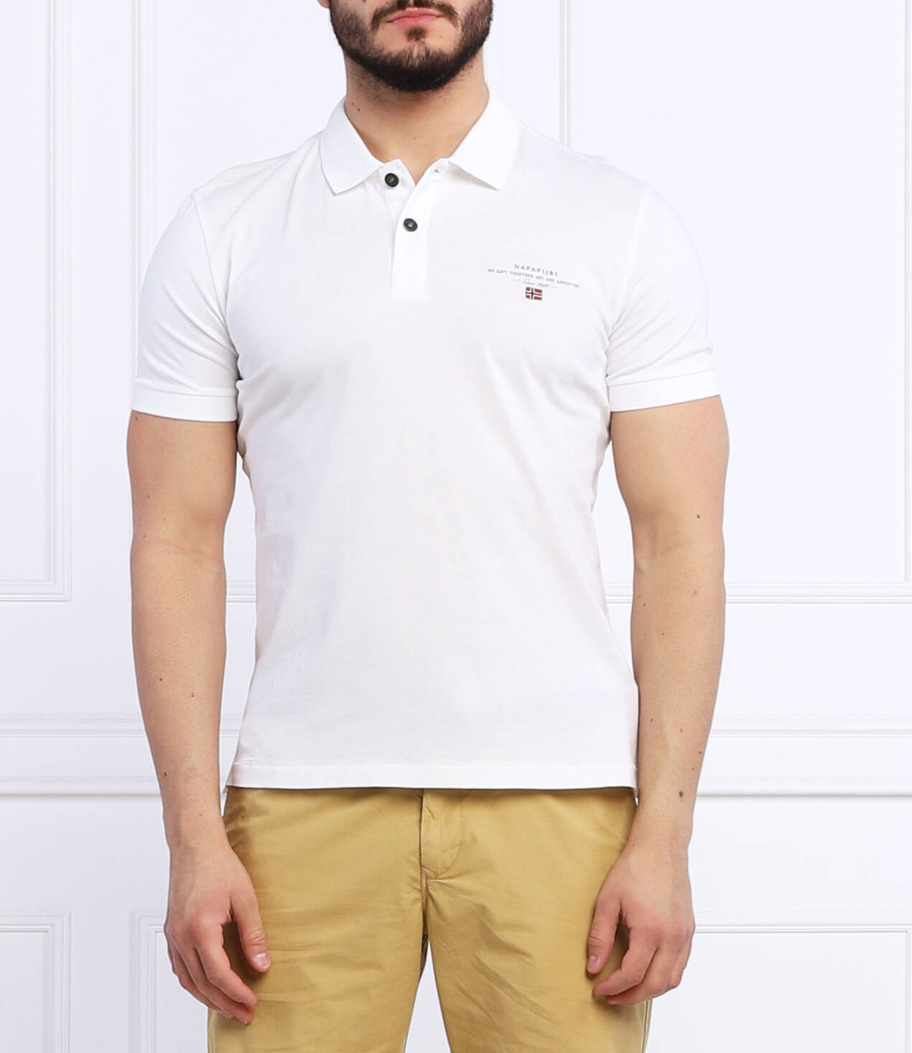 поло elabs Napapijri - белый(NP0A4GB4)