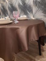 Скатерть Шоколад однотонная