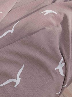 Пододеяльник перкаль Сказка "Чайки" 1,5-спальный на молнии 145x215 см