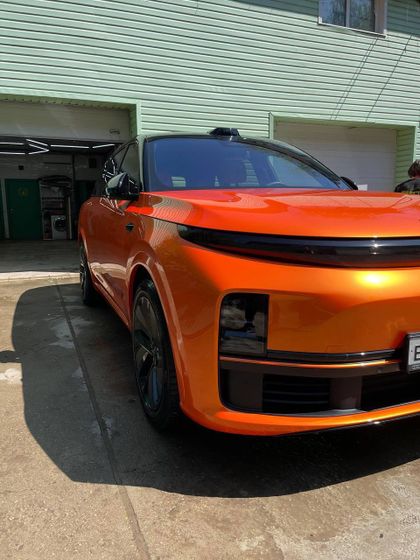 Carbins Color PPF Racing Orange CP 04 оранжевая цветная полиуретановая защитная антигравийная пленка