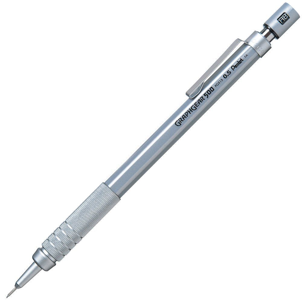 Чертёжный механический карандаш 0,5 мм Pentel GraphGear 500