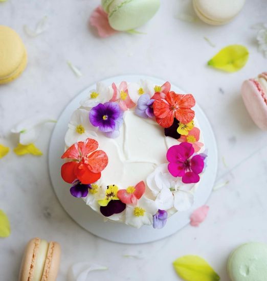 Бенто торт «С праздником весны» на 8 марта