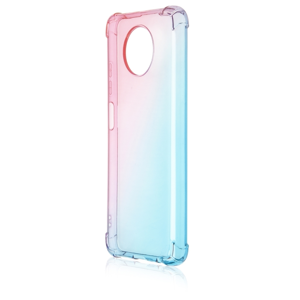 Чехол ROSCO для Xiaomi Redmi Note 9T оптом (арт. XM-RN9T-HARD-TPU-PINK-BLUE)