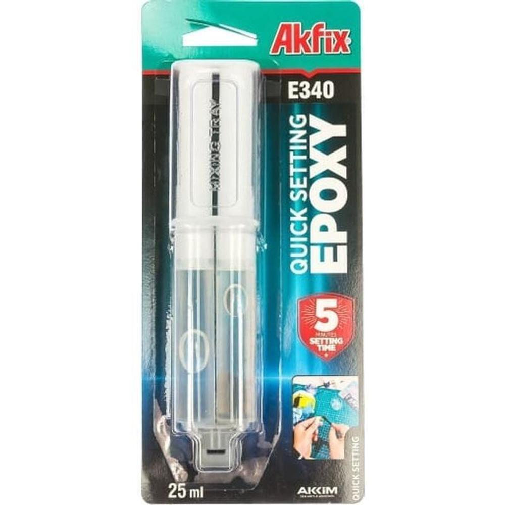 Akfix E340 Эпоксидный клей (5 мин.)