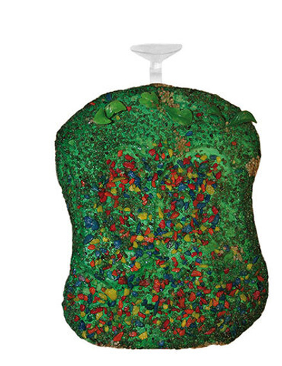 Плот плавающий для черепах с присоской 20*15см