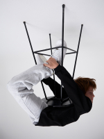 Лонгслив оверсайз Mjölk Black, из плотного хлопка