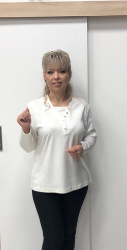 Белый немецкий блузон