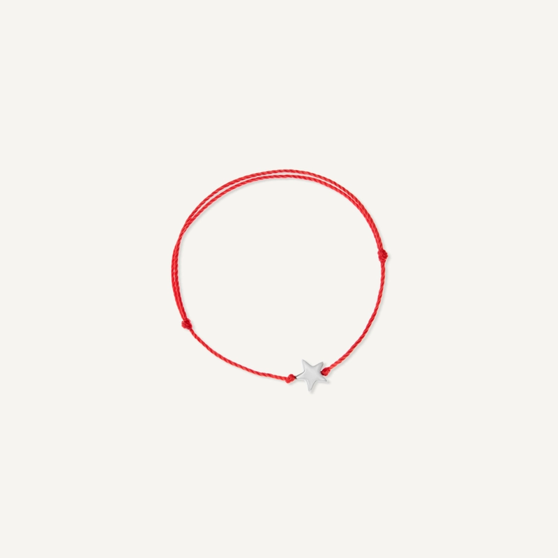 Браслет Сплетенный – Красный
