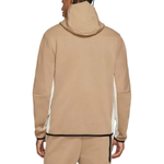 Зип Худи Nike Tech Fleece 2021 Khaki/White