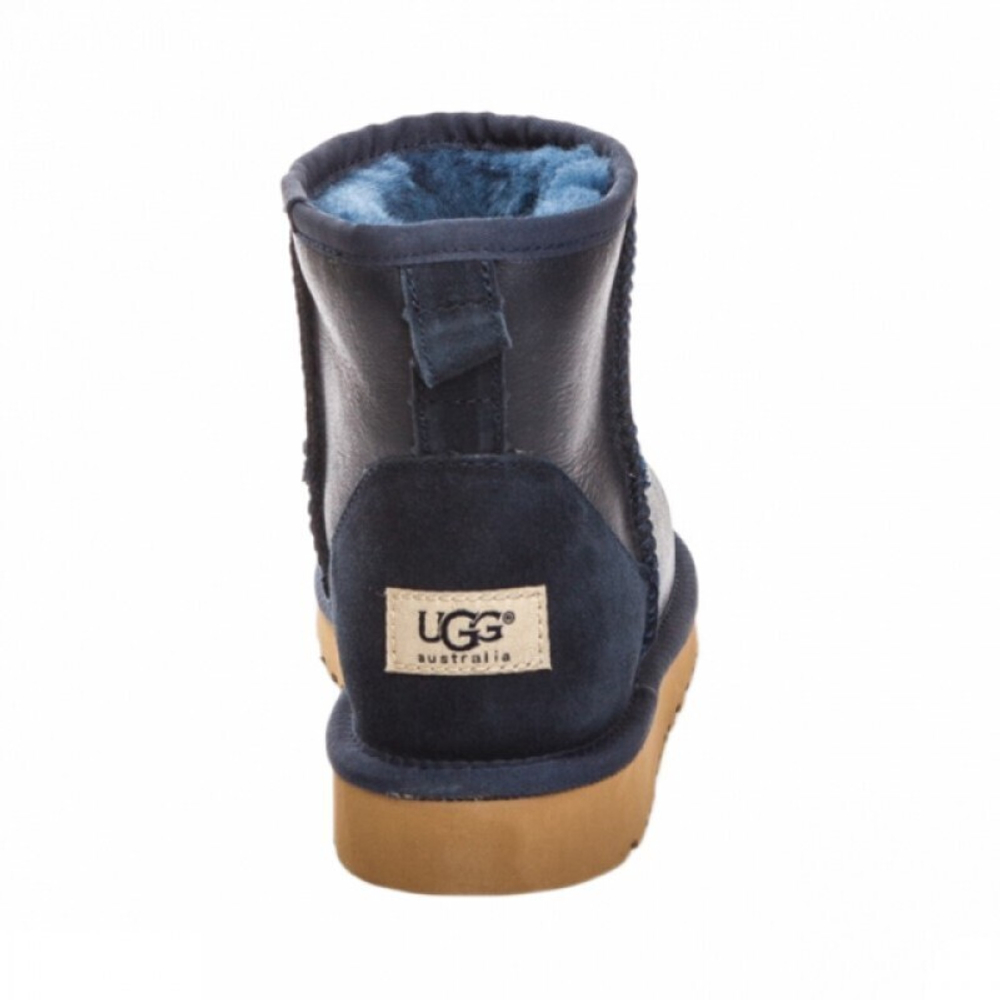Угги Classic Men's Mini II Metallic Navy