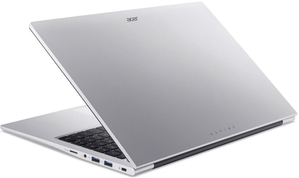Ноутбук  Acer Aspire Lite AL15-42P-R05S 15.6 ", Ryzen 5, 8 Гб RAM, 512 Гб SSD, Radeon Vega, Серебристый