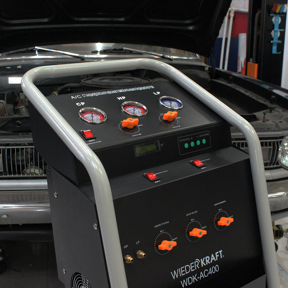 WDK-AC400 Станция заправки кондиционеров, ручная