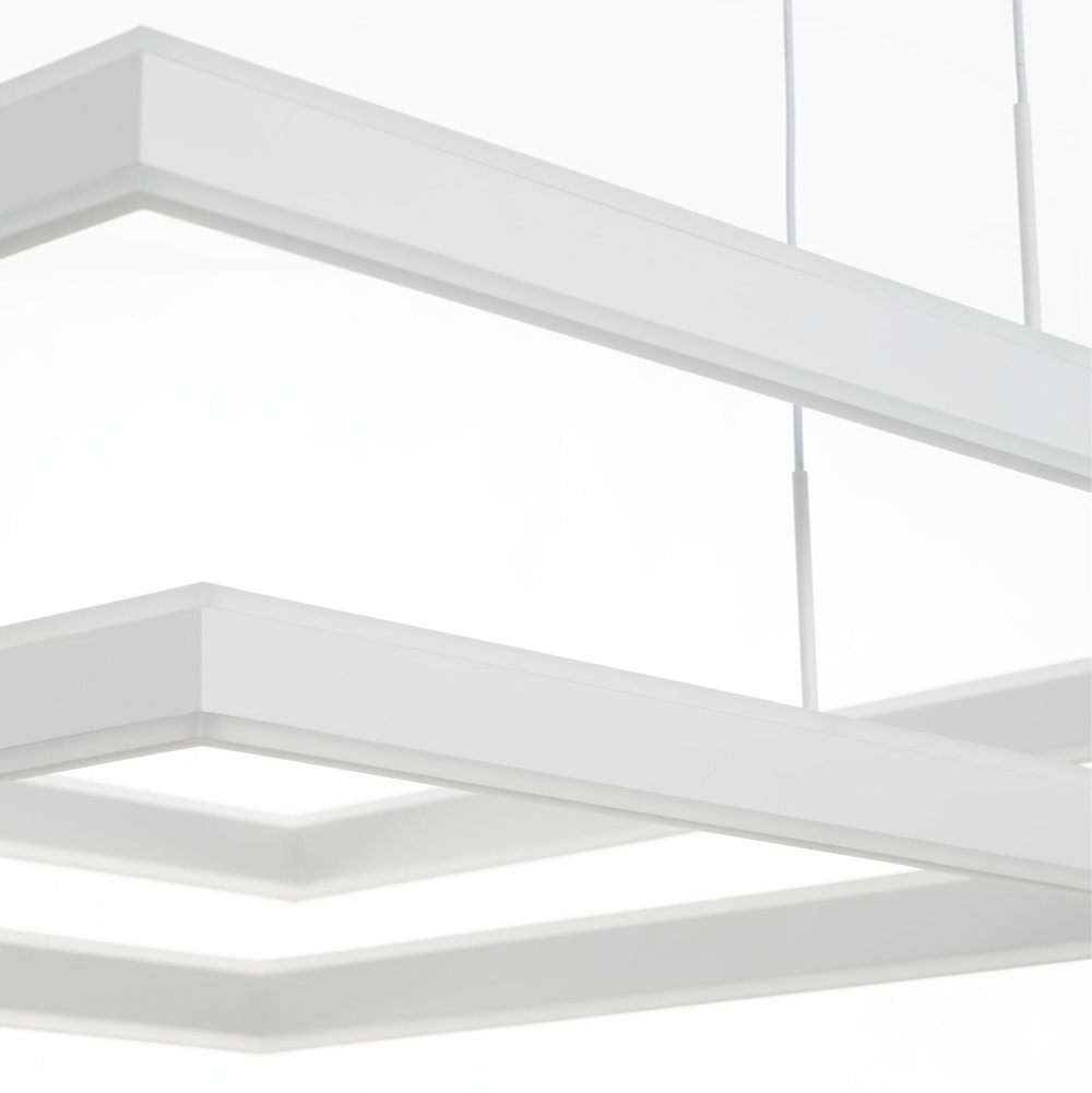 Citilux Дуэт CL719K210 LED Люстра подвесная с пультом Белая