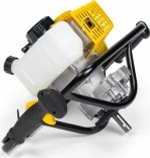 Бензобур CHAMPION AG243 со шнеком