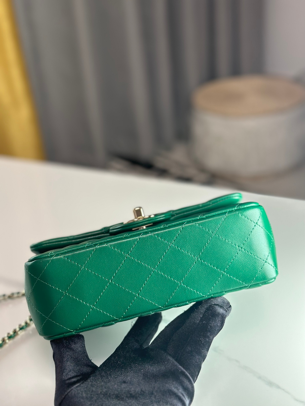 Chanel Mini Flap Bag with Top Handle 20 cm