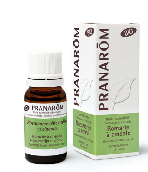 Натуральное эфирное масло Розмарин (цинеольный) БИО, Pranarom