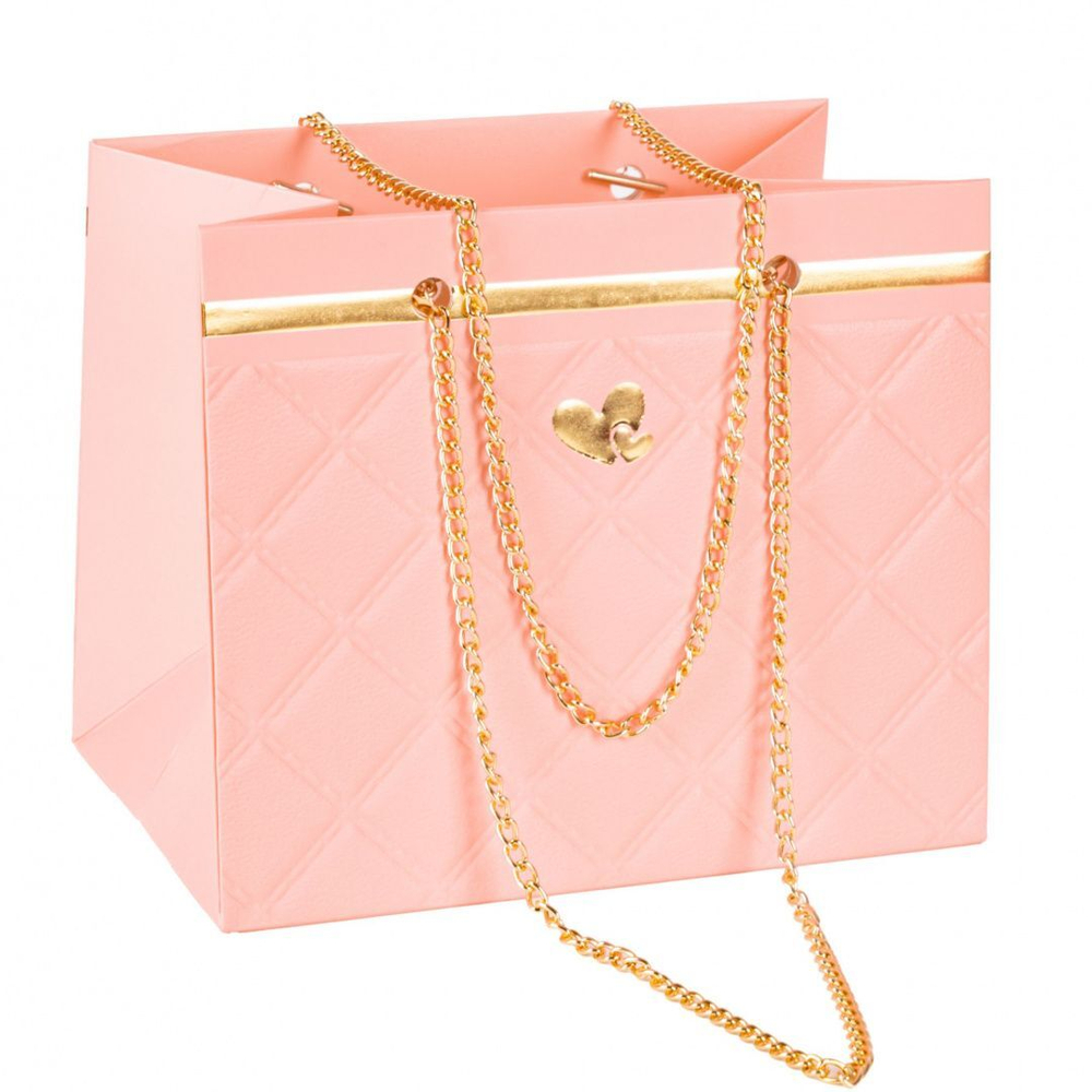 Пакет-сумка с цепочкой 18*12*15