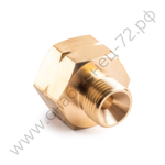 Переходник для больших  газовых баллонов W21,8LH-M16*1.5 папа (в блистере)