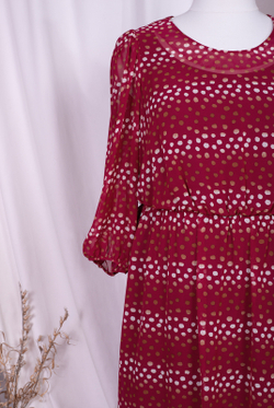 Платье женское 3414ВП, горох #284Гх053414ВП