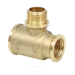 Тройник латунь переходной Ду 15 (1/2") ВР/НР/ВР VALFEX VF.132.L.012