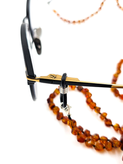 Держатель/Шнурок/Цепочка для очков из натурального калининградского янтаря