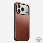 Кожаный чехол Nomad Leather Case (Horween) для iPhone 17 Pro старый Дублин
