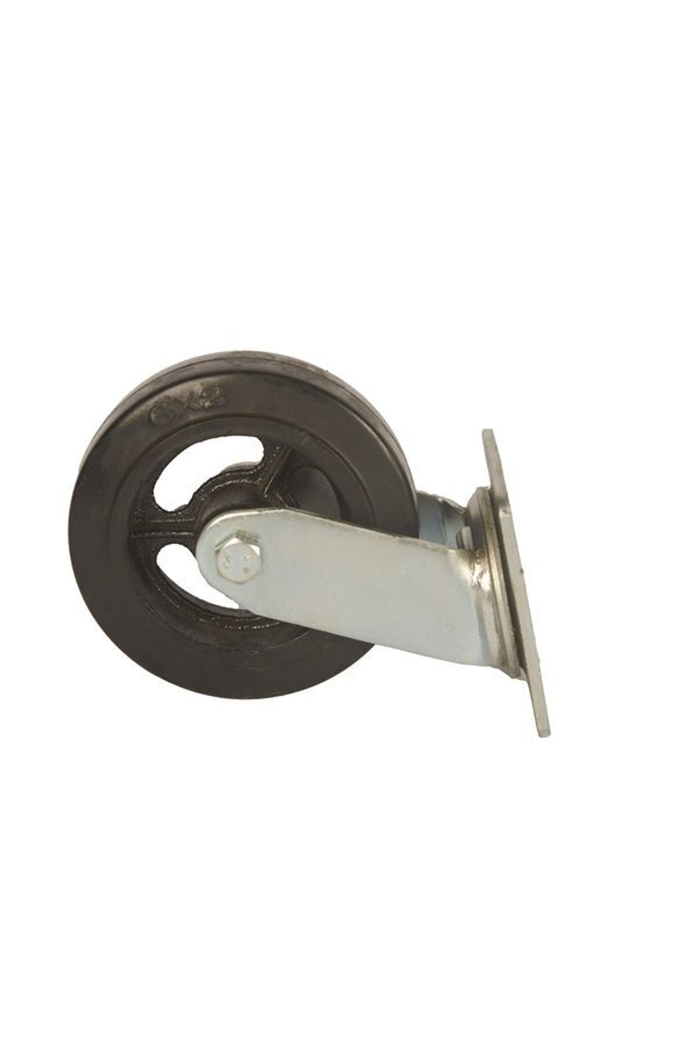 Колесо большегрузное поворотное SCd 63 150 мм обрезиненное (F)