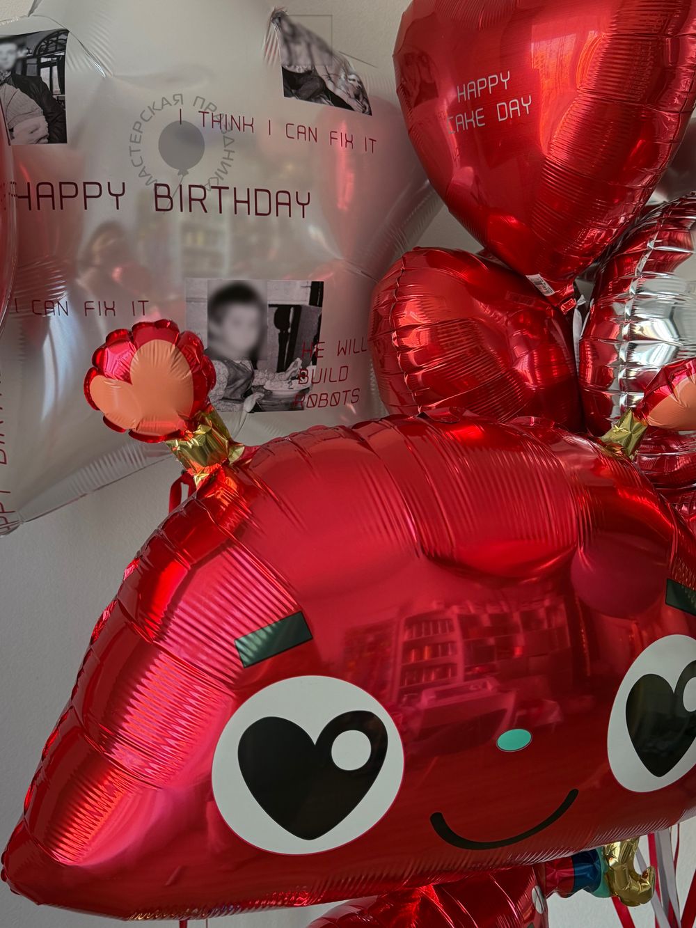Воздушные шары для него №9072  Изображение2