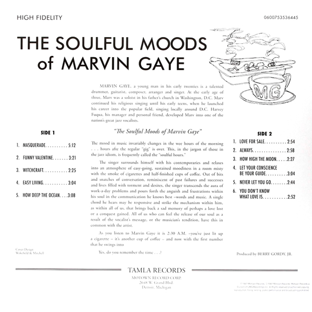 Marvin Gaye / The Soulful Moods Of Marvin Gaye (LP)