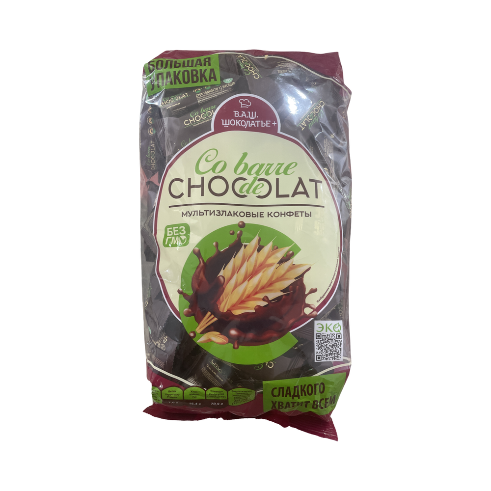 Конфеты COBARDE el Chocolate мультизлаковые с темной  глазурью 1кг
