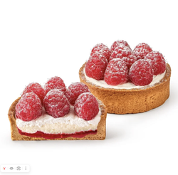 Тарталетка с малиной 110гр х9шт/упак Десертные истории плюс