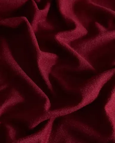 ZARA HOME ПЛЕД С БАХРОМОЙ, КРАСНЫЙ