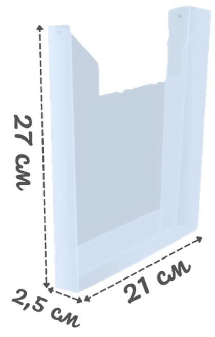 Карман А4 толщиной 1,0 мм под пачку листов