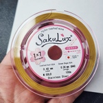 Ювелирный тросик, ланка, SakuLux, цвет золото (M.GOLD), 0.4мм, цена за 1 метр