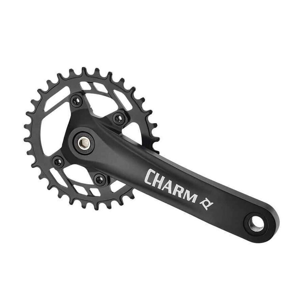 Комплект шатунов с вед. звездой, CHARM-32T-TT, 32T, 175 мм, 1/2", PROWHEEL, черный, 1CW110001498