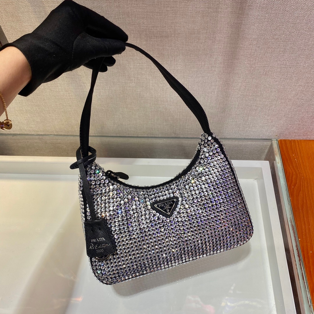 Prada Bag With Crystals