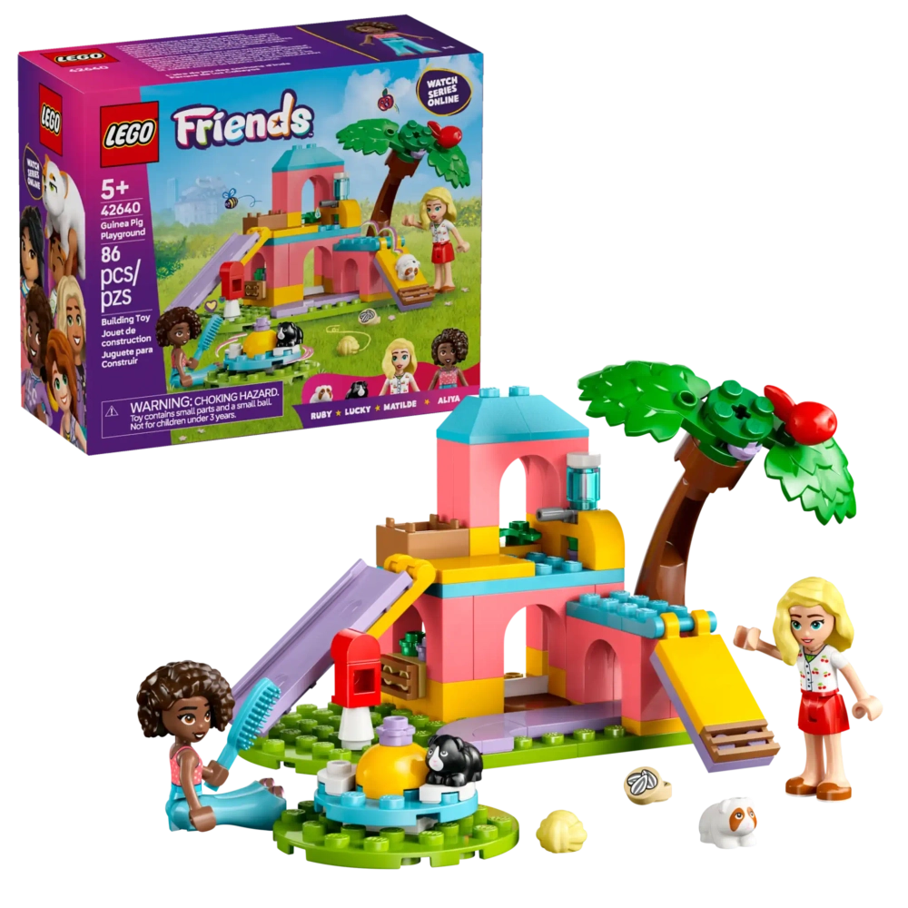 Конструктор LEGO Friends 42640 Игровая площадка для морских свинок